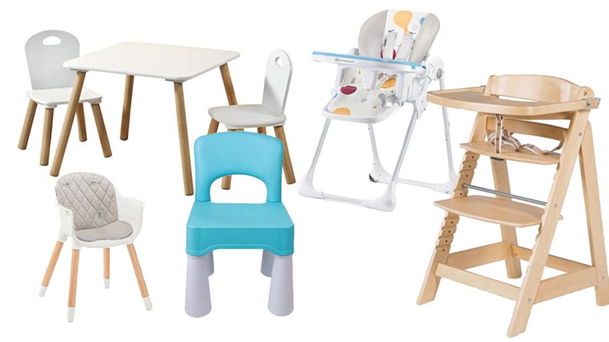 2 Stück Gleiterset Für Kinderhochstuhl - Rutschfeste Fußabdeckung & Kippschutz