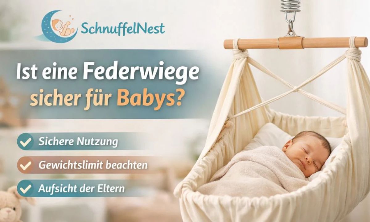 Was ist eine Federwiege und wie hilft sie Babys beim besseren Schlaf?