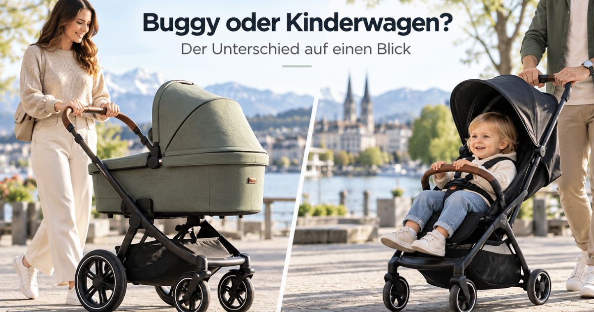 Unterschied Buggy und Kinderwagen: Ab wann der Buggy passt