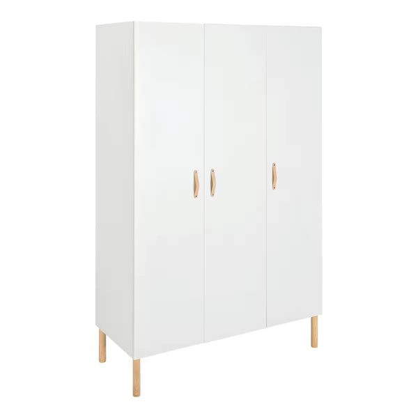 Schardt Melody White Kleiderschrank 3-türig, weiß/geölt
