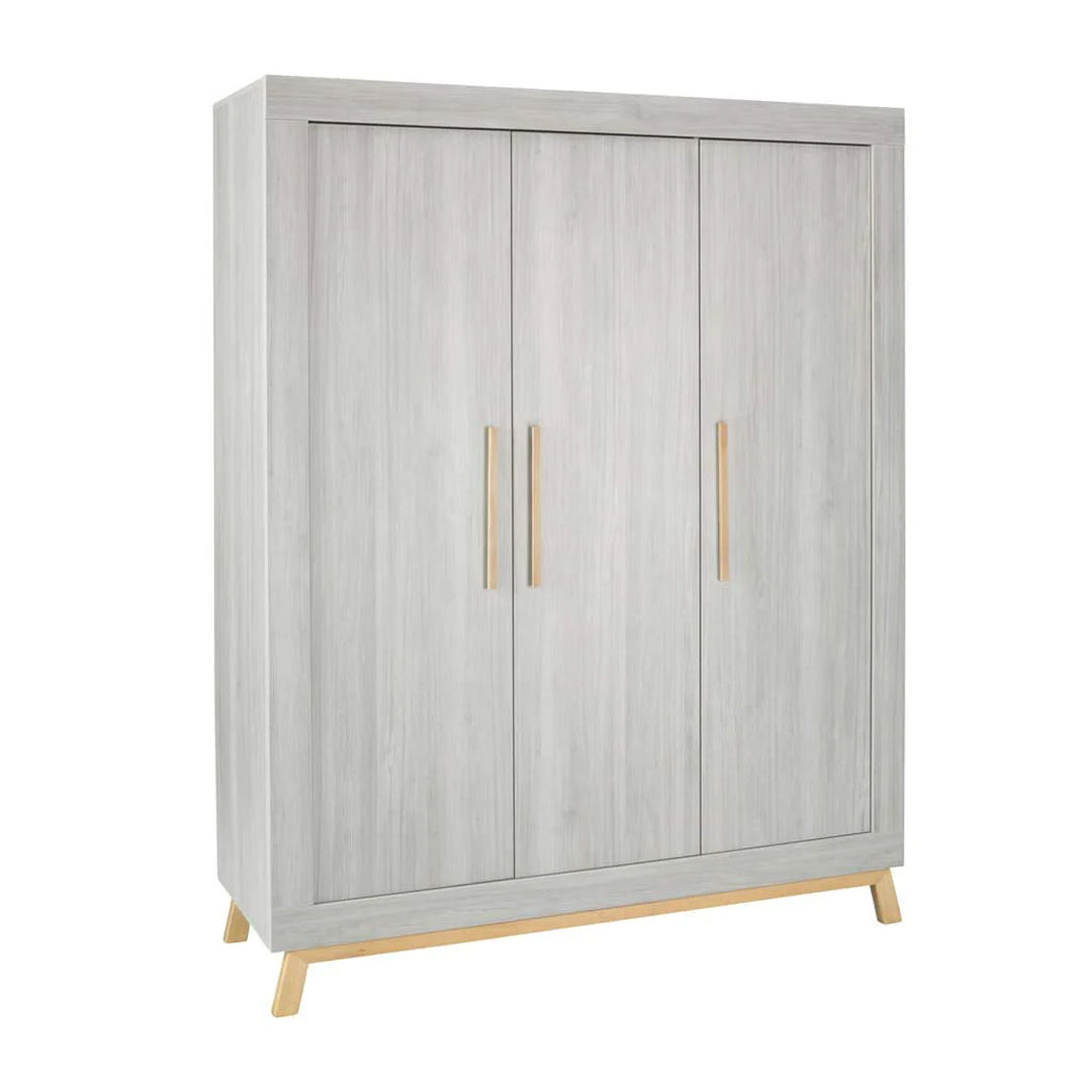 Schardt Miami Grey Kleiderschrank - 3 Türen Soumi Pinie/Buche