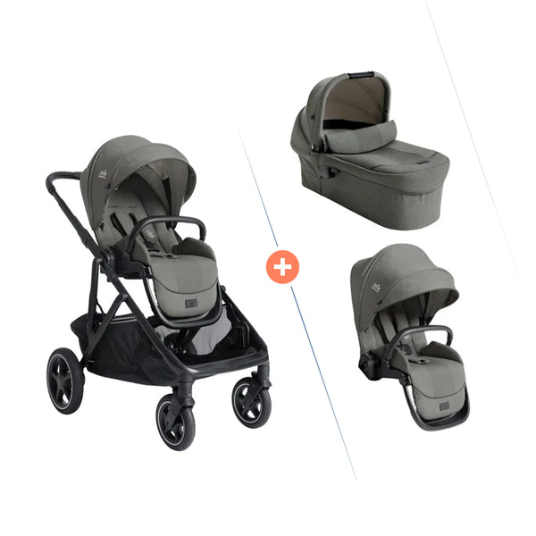 Joie Versiti | Signature Kombikinderwagen Geschwisterfunktion