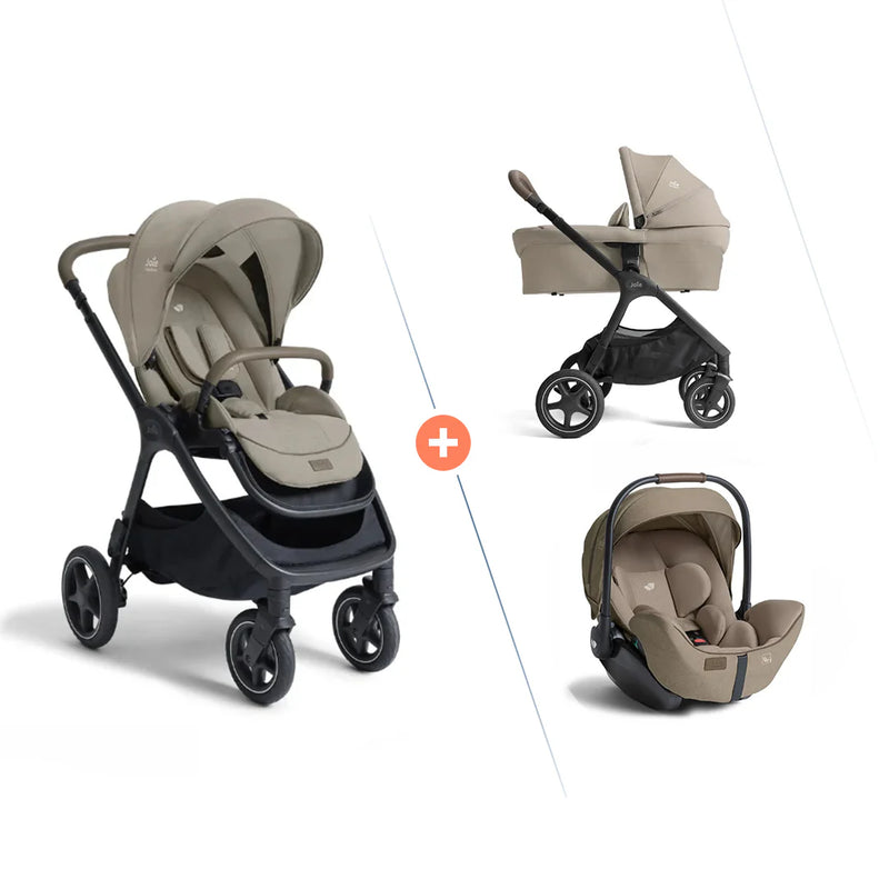 Joie Finiti Signature 4in1 | Kombi Kinderwagen Set Aluminium 22kg