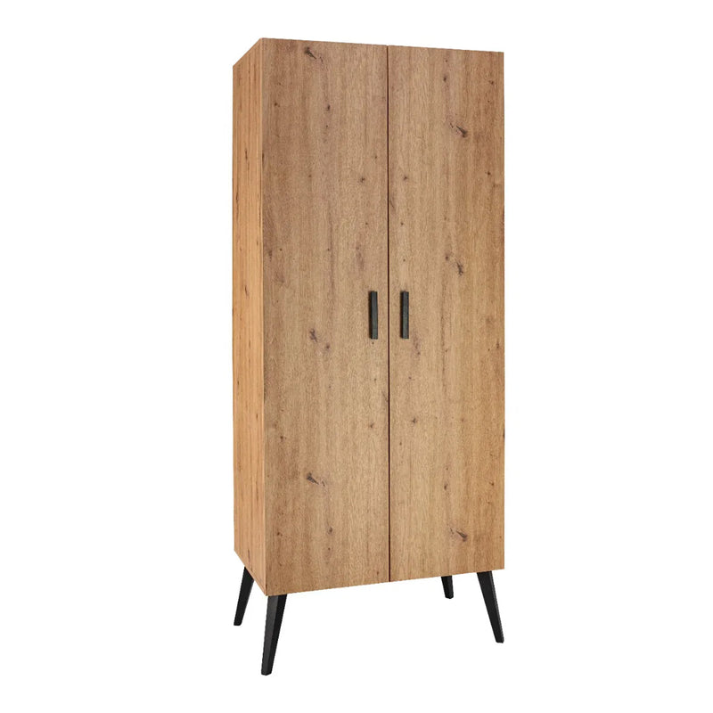 Schardt Kleiderschrank Morris Oak 2-türig, Dekor Artisan Oak