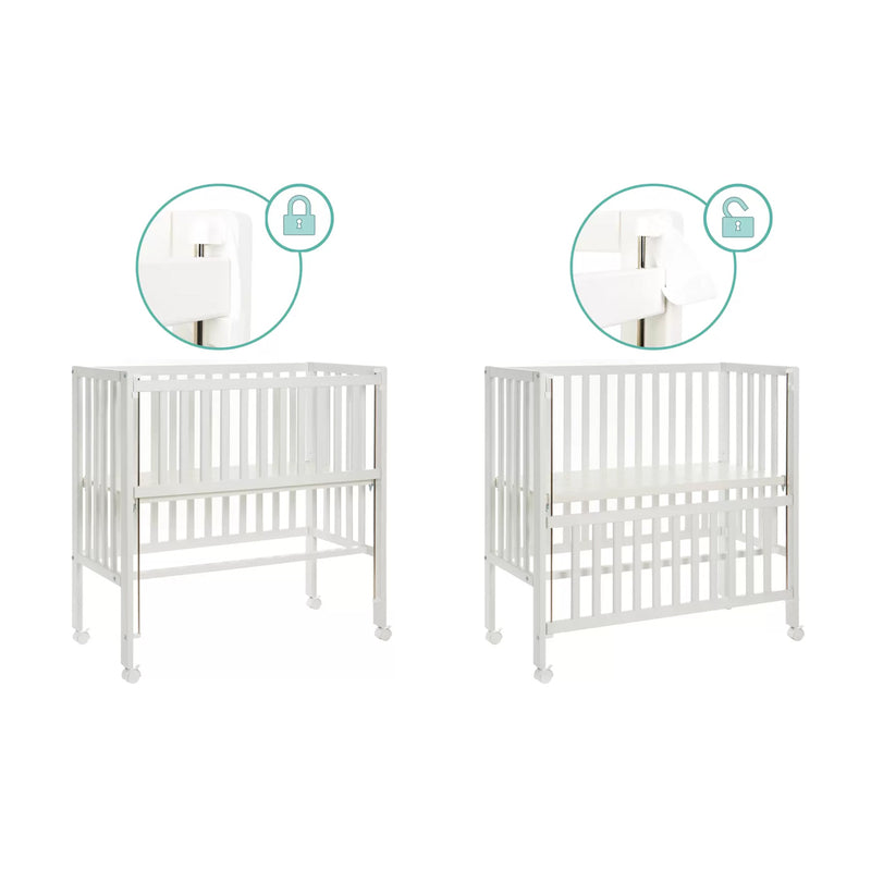 Beistellbett Cocon Plus (Weiss)