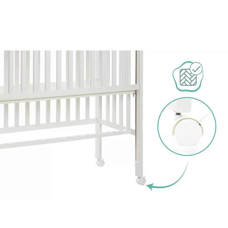Beistellbett Cocon Plus (Weiss)