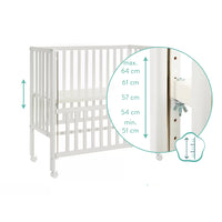 Beistellbett Cocon Plus (Weiss)