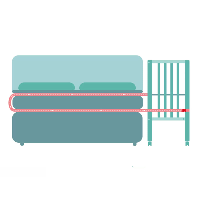 Beistellbett Cocon Plus (Weiss)