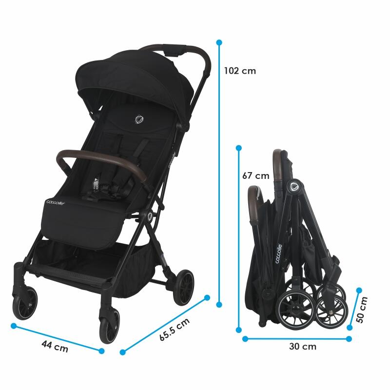 Coccolle Melia Autofold Reisebuggy (Diamond Black)