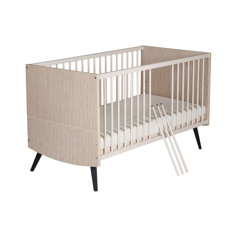 Schardt Smile Kombi-Kinderbett 70x140 cm Connery Natur/Carat Beige