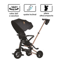 Dreirad Qplay Nova Rubber  ultrafaltbares (Gold Limited Edition)