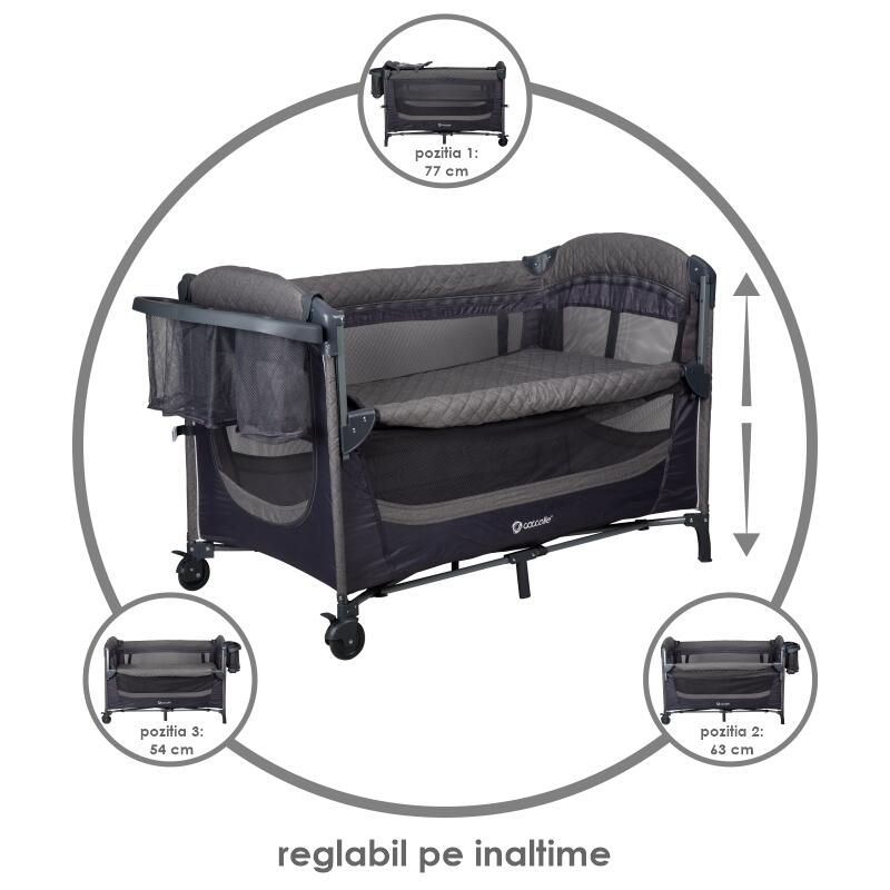 Coccolle Insieme Beistellbett (GreyStone)