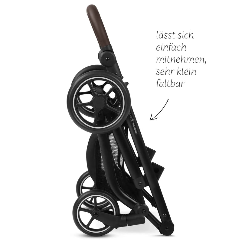 ABC Design Migno | 2in1 Puppenwagen Babywanne Sportsitz Höhenverstellbar