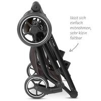 ABC Design Migno | 2in1 Puppenwagen Babywanne Sportsitz Höhenverstellbar