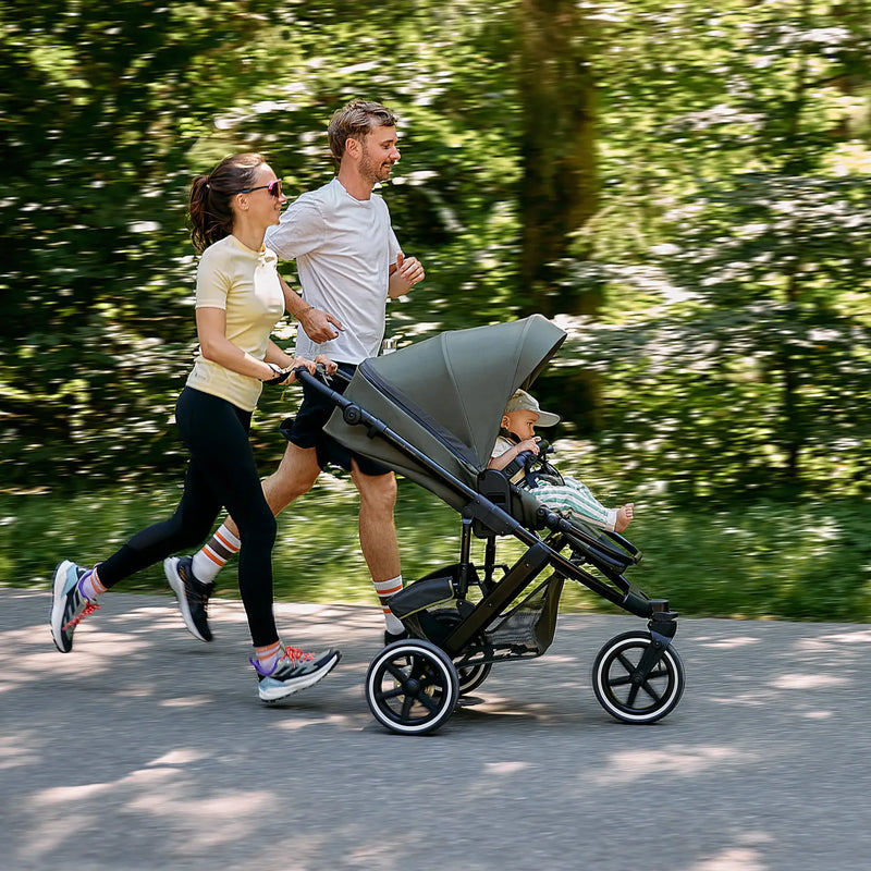 ABC Design Salsa 5 Run 3in1 Jogging Kinderwagen Luftreifen Scheibenbremsen