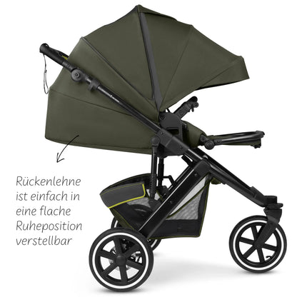 ABC Design Kombi-Kinderwagen Salsa 5 Run (Avocado)