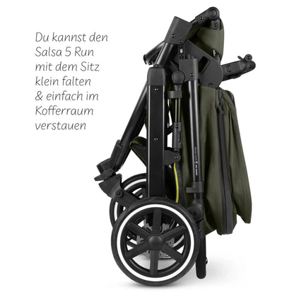 ABC Design Kombi-Kinderwagen Salsa 5 Run (Avocado)