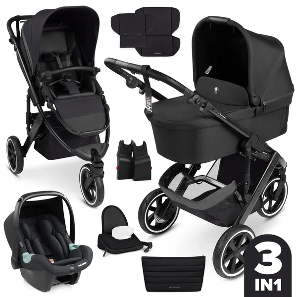 ABC Design Salsa 5 Run 3in1 Jogging Kinderwagen Luftreifen Scheibenbremsen