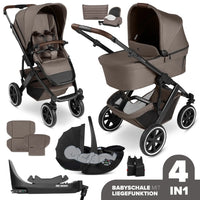 4in1-Kinderwagen-Set Salsa 5 Air inkl. Babyschale Calla mit Liegefunktion Modell: 2026