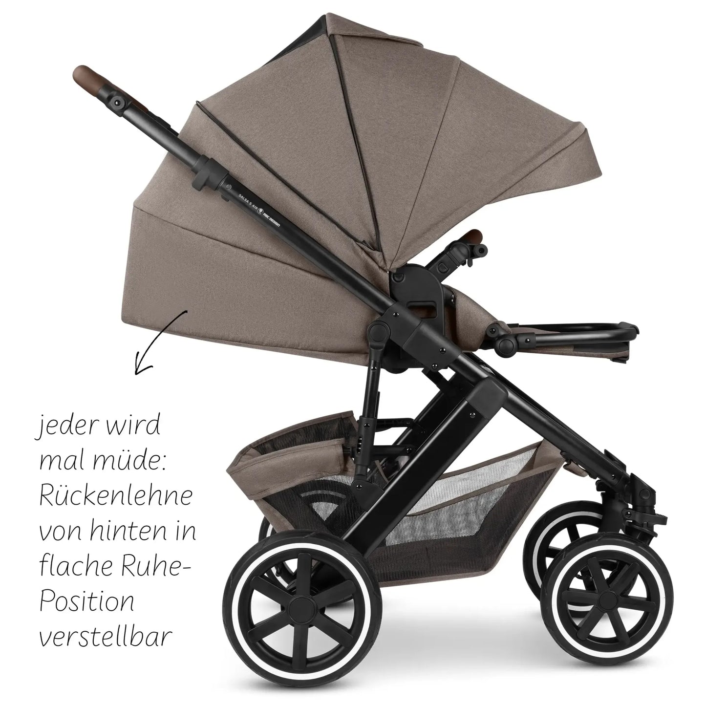 ABC Design Kombikinderwagen Salsa 5 Air (Nature)