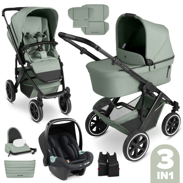 ABC Design Salsa 5 Air | 3in1 Kombikinderwagen Luftreifen
