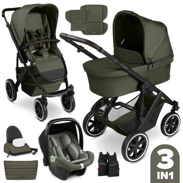 ABC Design Salsa 5 Air | 3in1 Kombikinderwagen Luftreifen
