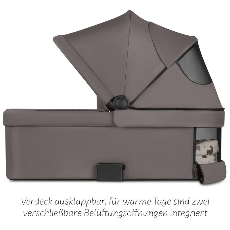 ABC Design Salsa 5 Air 3in1 Starter Set 13-teilig – Marron mit Tulip Babyschale