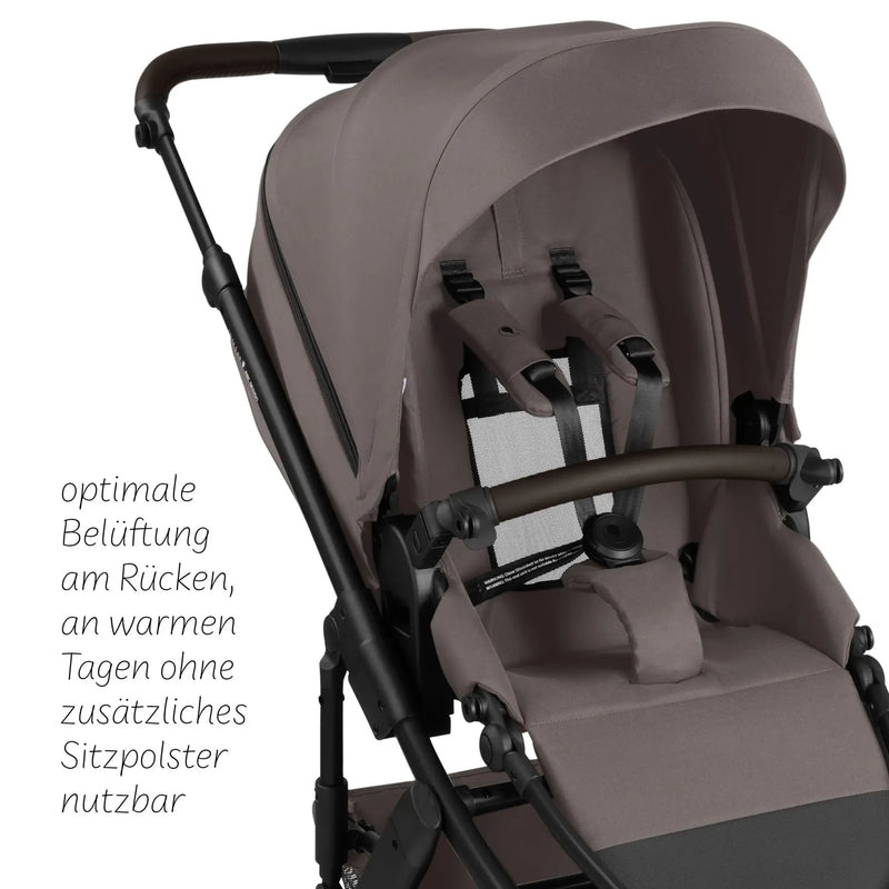 ABC Design Salsa 5 Air 3in1 Starter Set 13-teilig – Marron mit Tulip Babyschale