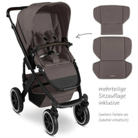 ABC Design Salsa 5 Air 3in1 Starter Set 13-teilig – Marron mit Tulip Babyschale