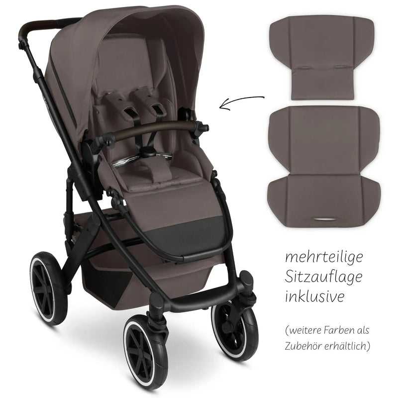 ABC Design Salsa 5 Air 3in1 Starter Set 13-teilig – Marron mit Tulip Babyschale