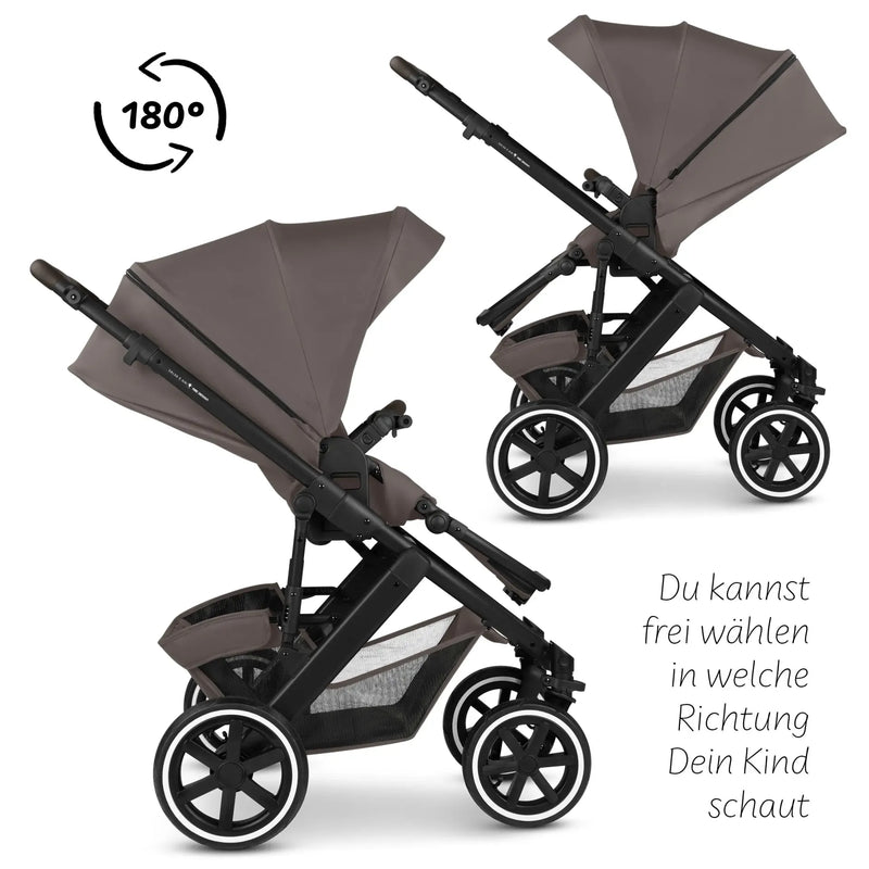 ABC Design Salsa 5 Air 3in1 Starter Set 13-teilig – Marron mit Tulip Babyschale