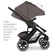 ABC Design Salsa 5 Air 3in1 Starter Set 13-teilig – Marron mit Tulip Babyschale