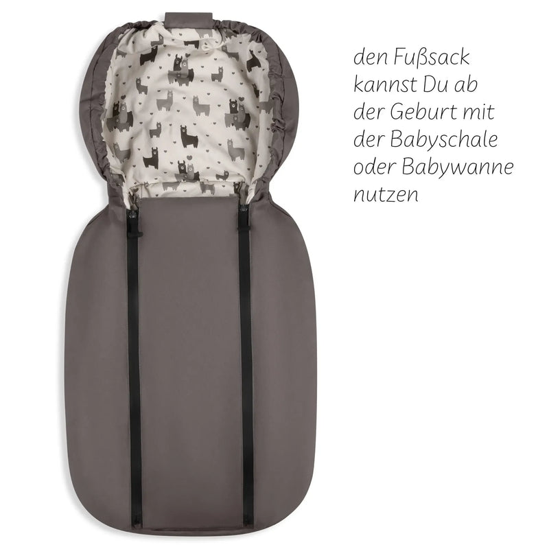 ABC Design Salsa 5 Air 3in1 Starter Set 13-teilig – Marron mit Tulip Babyschale