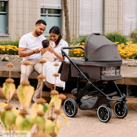 ABC Design Salsa 5 Air 3in1 Starter Set 13-teilig – Marron mit Tulip Babyschale