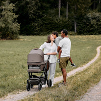 ABC Design 3in1 Kinderwagen-Set Salsa 5 Air inkl. Babyschale Maxi Cosi Pebble 360 Pro 2 - Nature