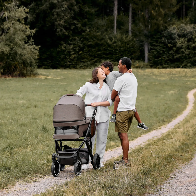 ABC Design 3in1 Kinderwagen-Set Salsa 5 Air inkl. Babyschale Maxi Cosi Pebble 360 Pro 2 - Nature