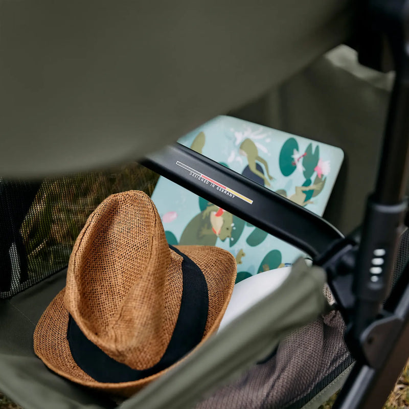 ABC Design 3in1 Kinderwagen-Set Salsa 5 Air inkl. Babyschale Maxi Cosi Pebble 360 Pro 2 - Nature