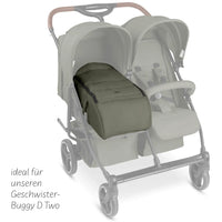 ABC Design D Two – Zwillingskinderwagen mit 2 Babywannen