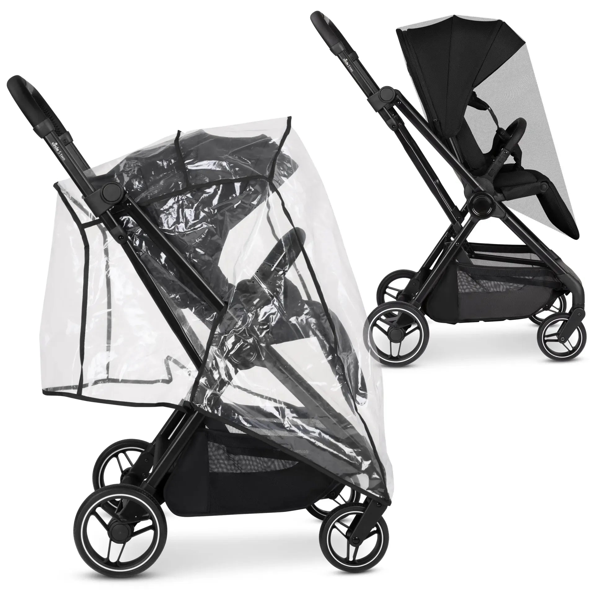 ABC Design Zubehör Set für Sportwagen mit Regenschutz und Moskitonetz |  Smart Baby
