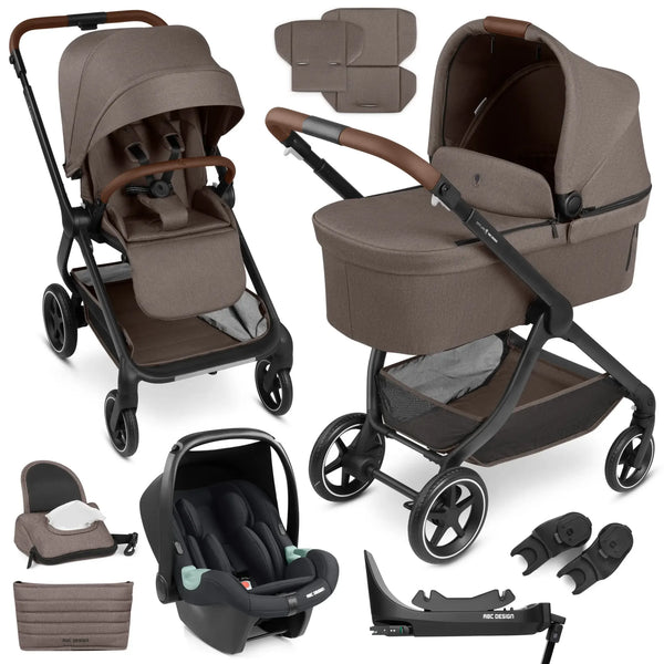 ABC Design 4in1 Kombi-kinderwagen-Set City Life inkl. Isofix Base