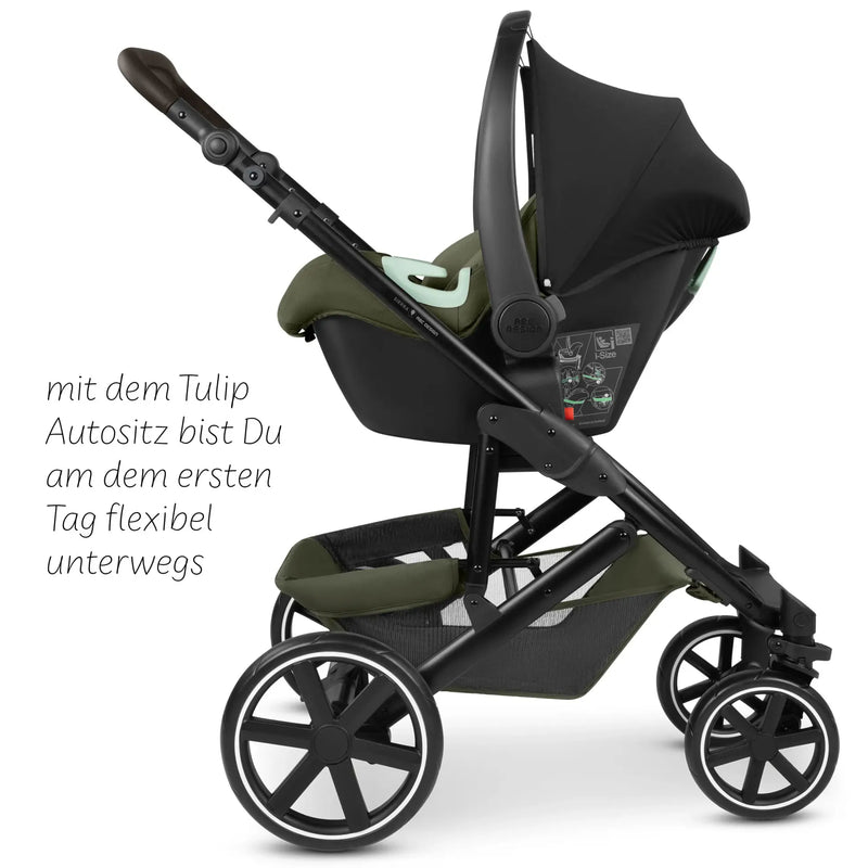 ABC Design 4in1 Kombi-kinderwagen-Set Sierra inkl. Isofix Base