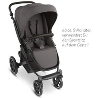 ABC Design 4in1 Kombi-kinderwagen-Set Sierra inkl. Isofix Base