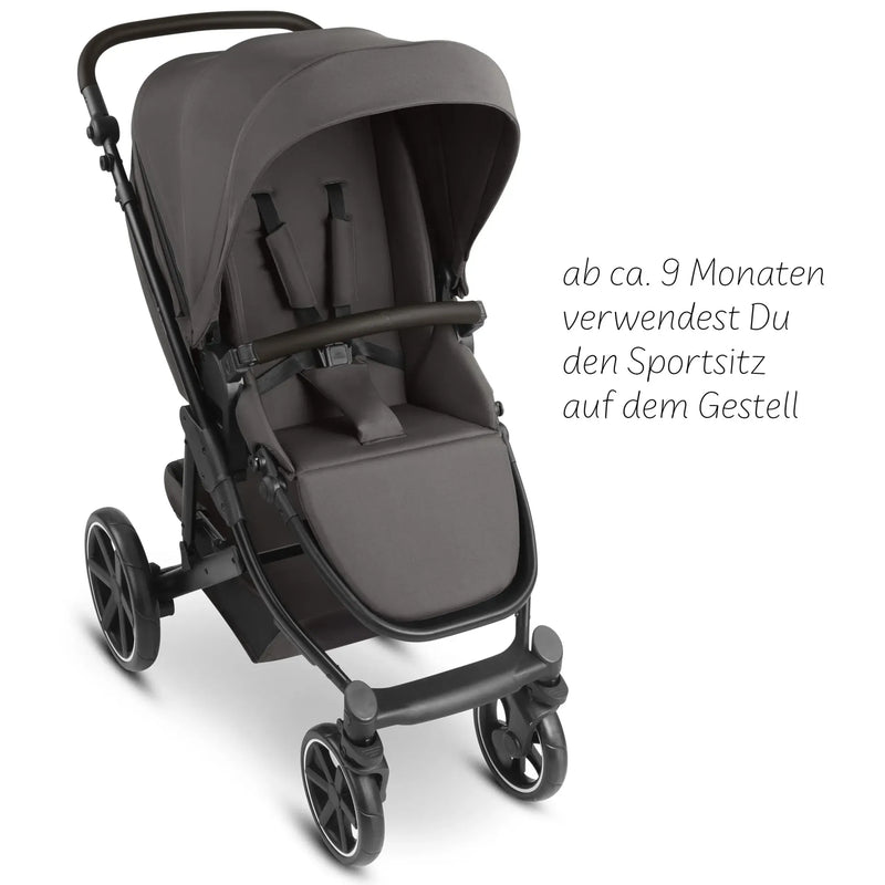 ABC Design 4in1 Kombi-kinderwagen-Set Sierra inkl. Isofix Base