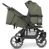 ABC Design Bayamo Zwillingskinderwagen mit 2 Babywanne – Pea – Ansicht 7