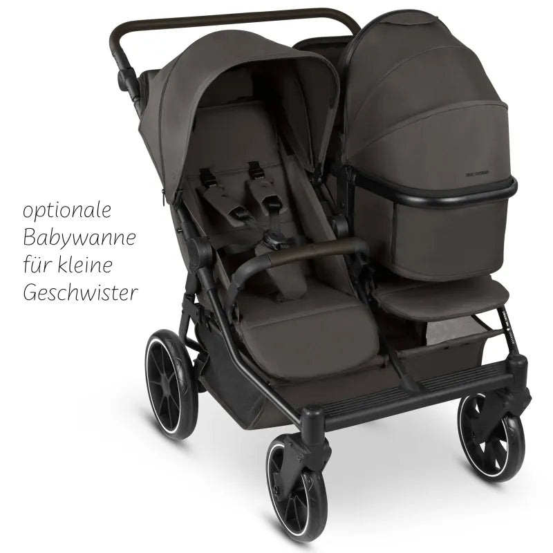 ABC Design Geschwister Kinderwagen Bayamo mit Babywanne