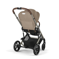 Cybex Balios S Lux 4-in-1 Kombikinderwagen Reiseset mit Cloud G i-Size in Almond Beige