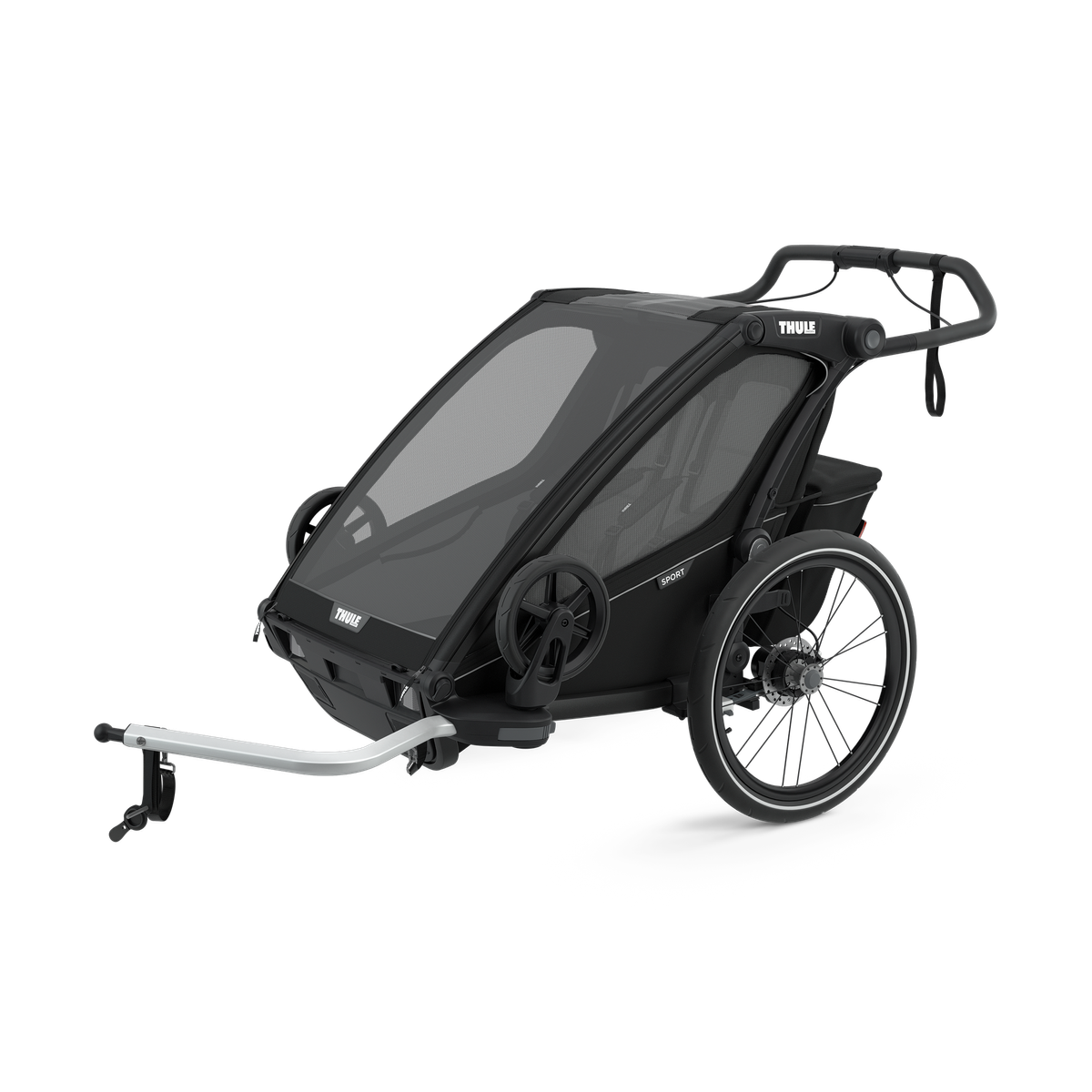 Anhänger Thule Chariot Sport double (Midnight black)