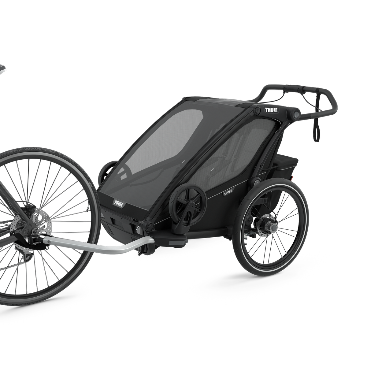 Anhänger Thule Chariot Sport double (Midnight black)