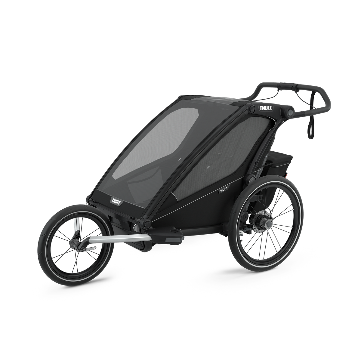 Anhänger Thule Chariot Sport double (Midnight black)