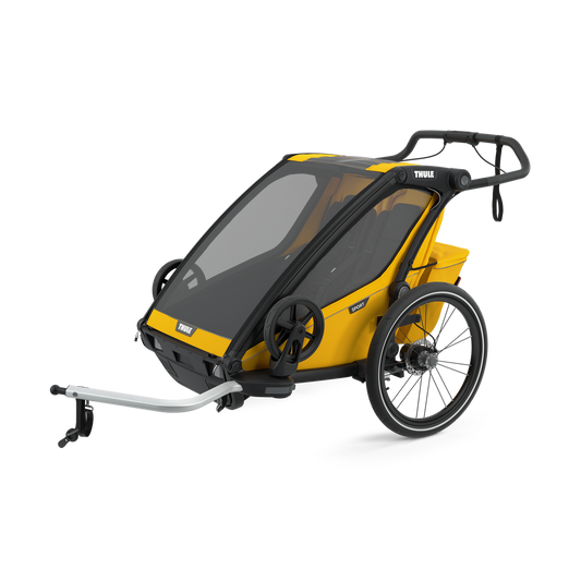 Anhänger Thule Chariot Sport double (Black/Spectra Yellow)